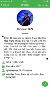 dạy kèm đàn guitar