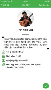 dạy kèm đàn violin