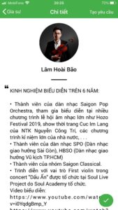 dạy kèm đàn violin