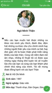 Dạy kèm thanh nhạc