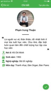 Dạy kèm thanh nhạc