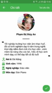 dạy kèm đàn piano tại nhà