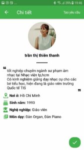 dạy kèm đàn piano tại nhà