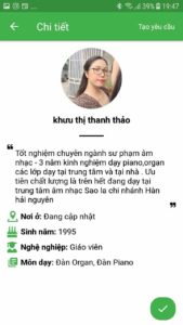dạy kèm đàn piano tại nhà
